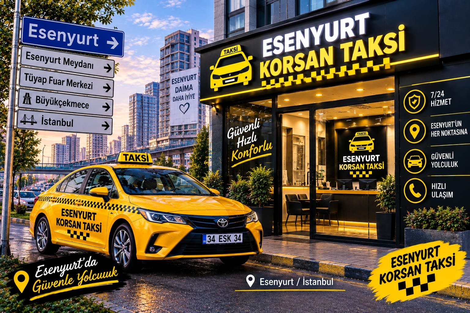 Esenyurt Atatürk Mahallesi Korsan Taksi